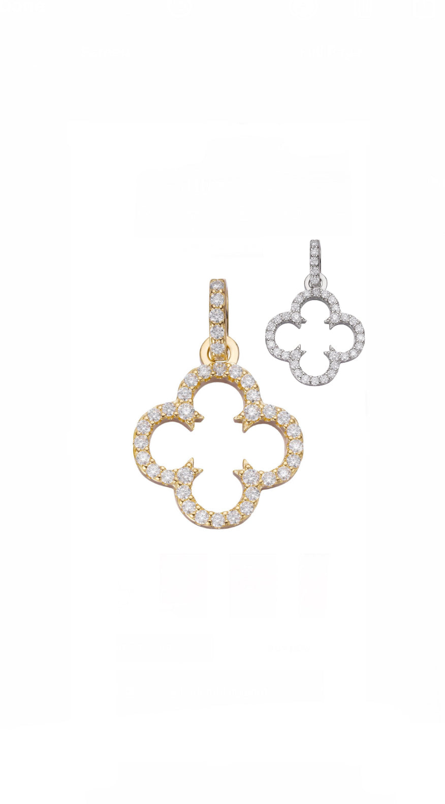 Maui Clover- 14k Gold Vermeil or Solid Silver - Silver is WATERPROOF