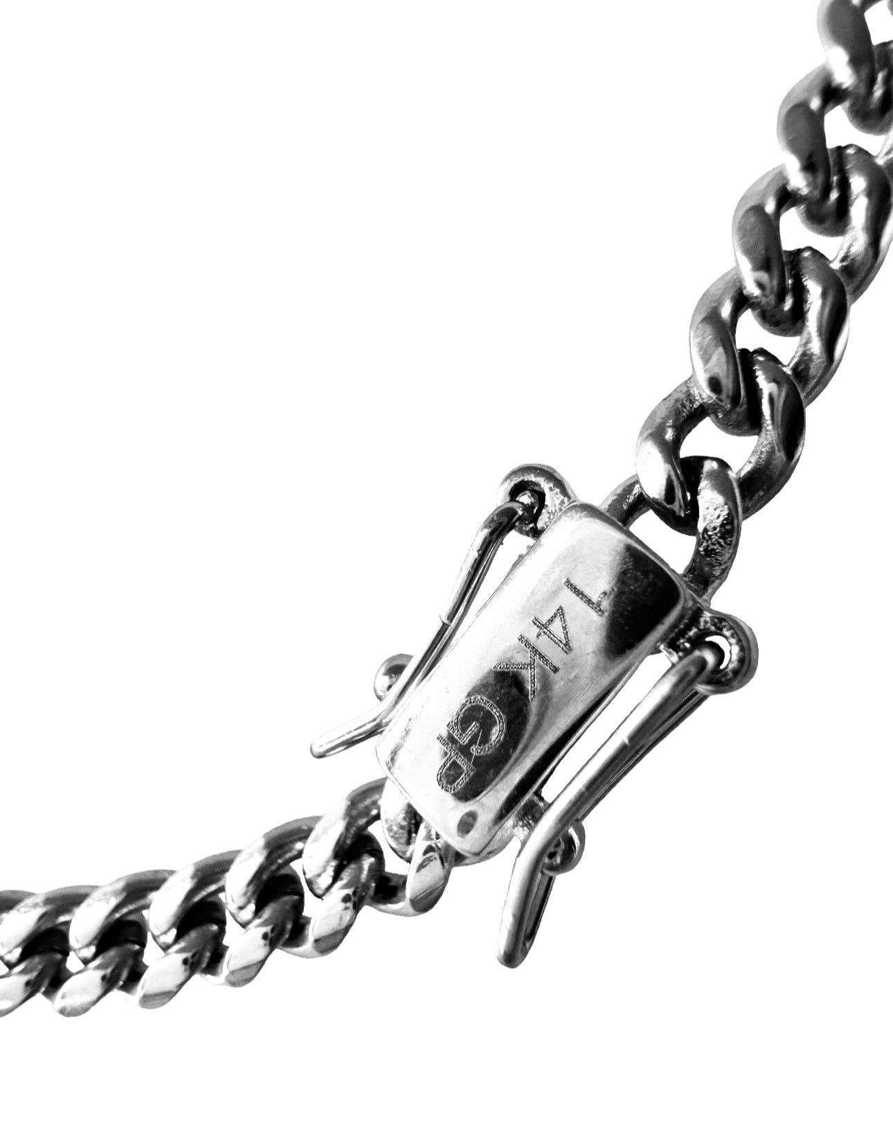 #1 Signature Chain 14k GP - white gold - WATERPROOF