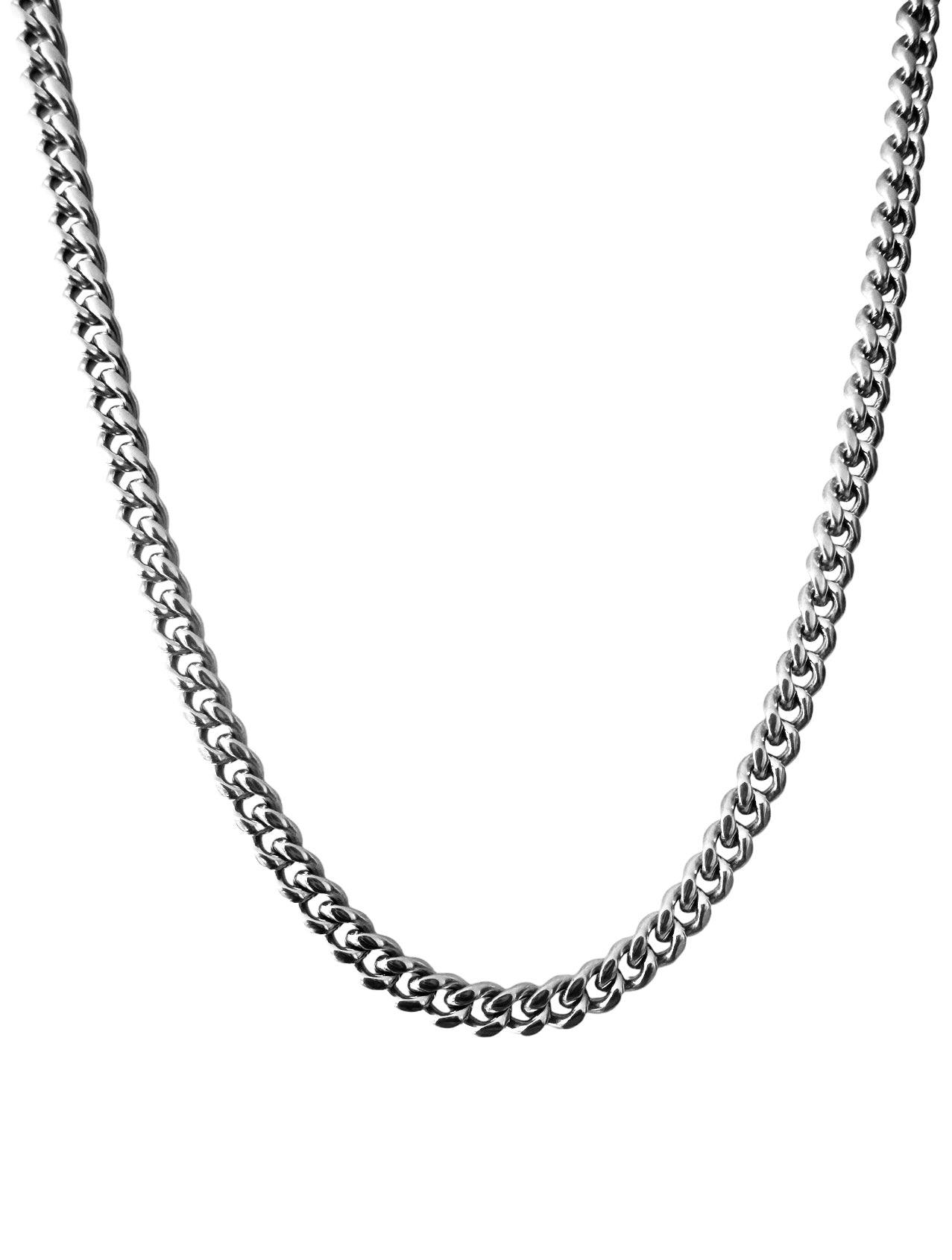 #1 Signature Chain 14k GP - white gold - WATERPROOF
