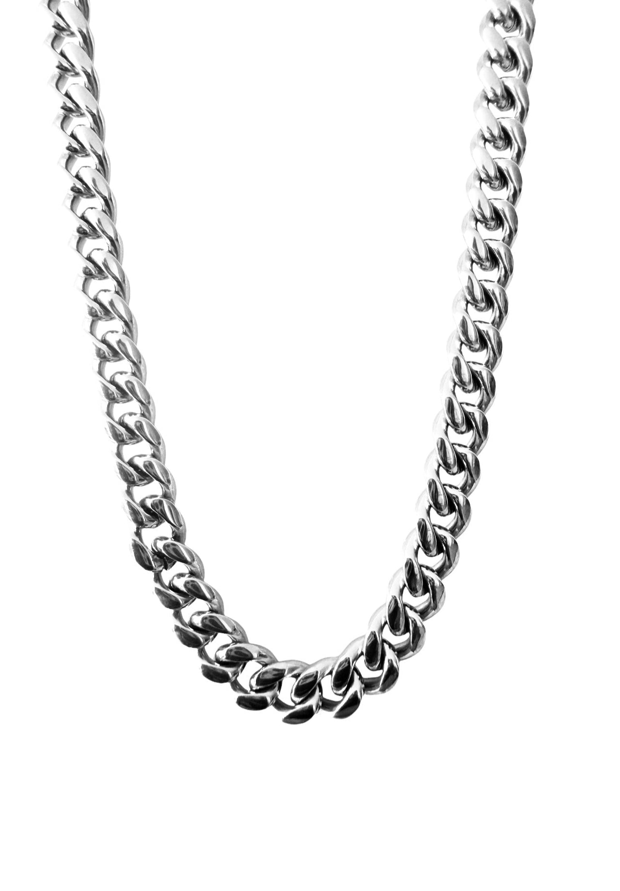 #1 Signature THICK Chain 14k White GP WATERPROOF