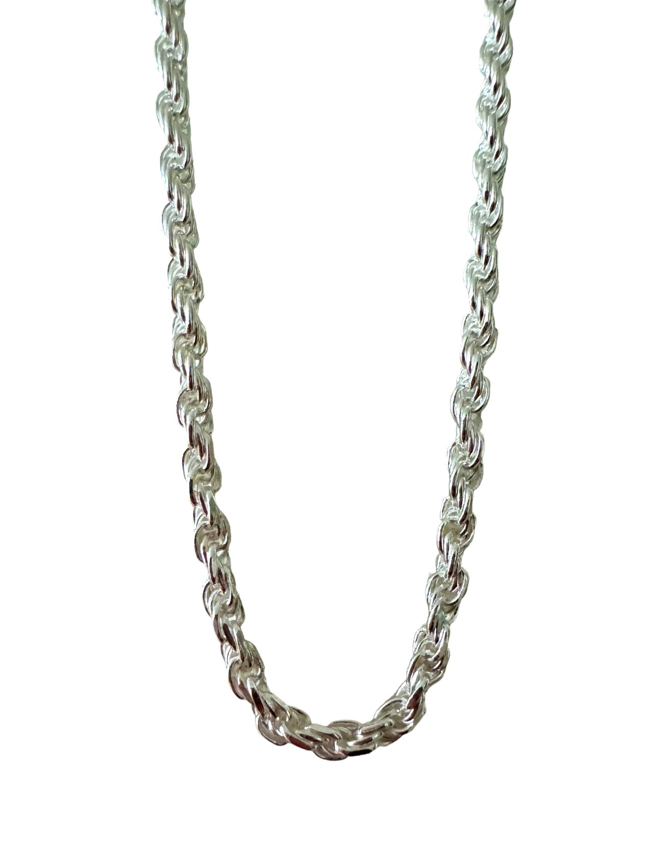 Atlas Chain 14k GP White Gold or Solid Silver- WATERPROOF