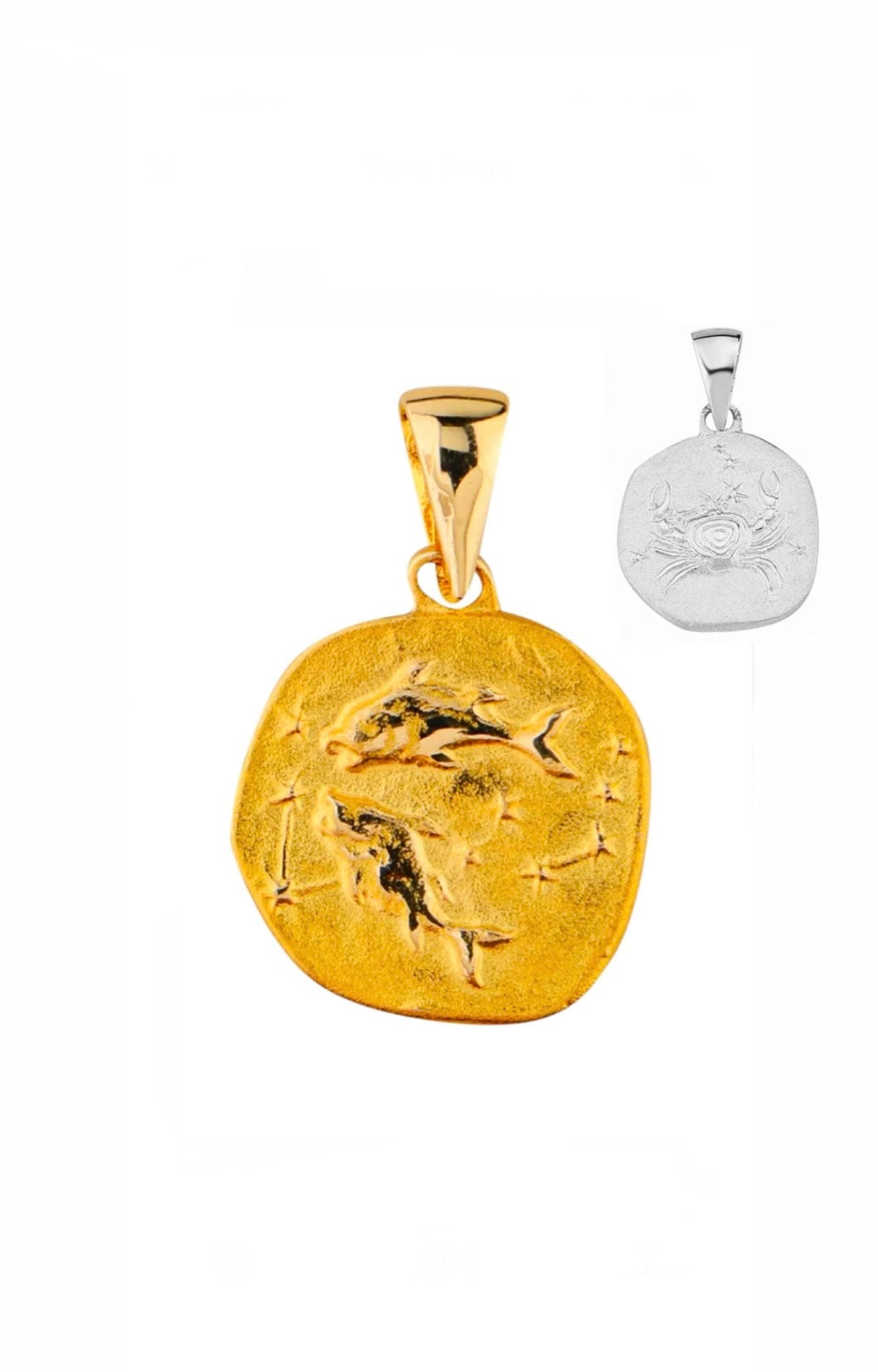 Maui Star Zodiac Pendants 14k Solid, Gold Vermeil or Silver - Silver and 14K Solid are WATERPROOF