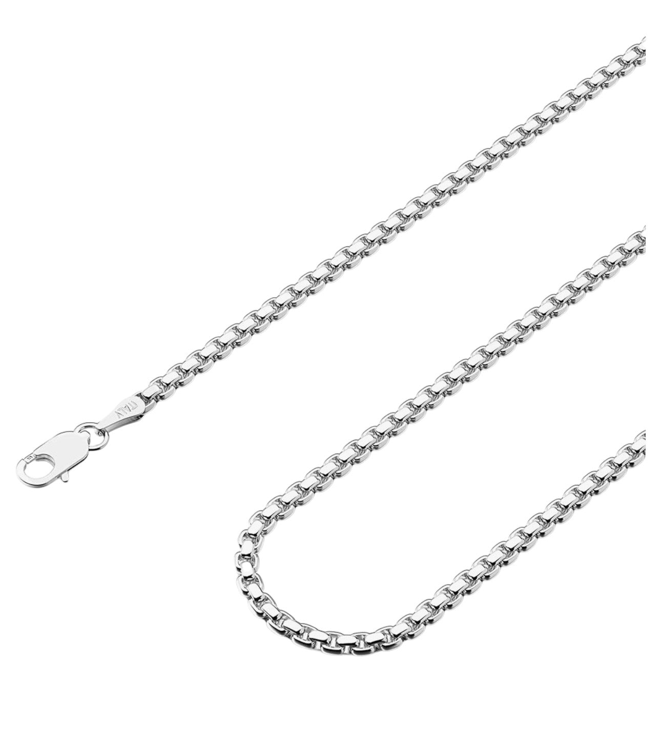 Barra Chain - Solid 925 Silver - WATERPROOF