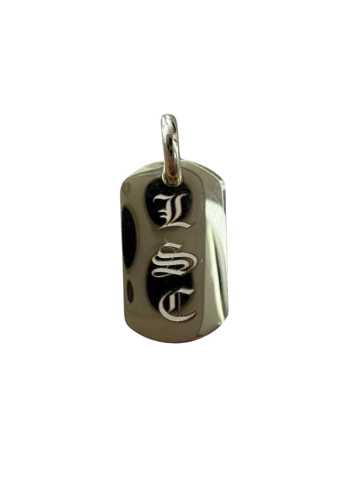 Pacific Customized Tag Pendant 14K Solid Gold - WATERPROOF